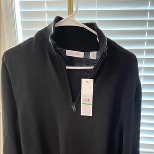 Men’s black Calvin Klein sweater